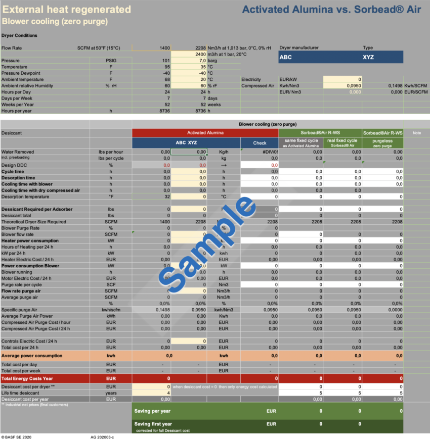 Sample form
