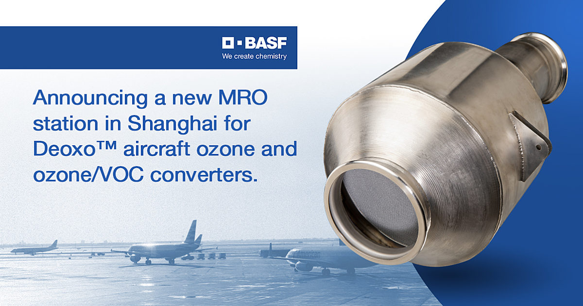 BASF Catalysts BASF announces new MRO station in… BASF Catalysts
